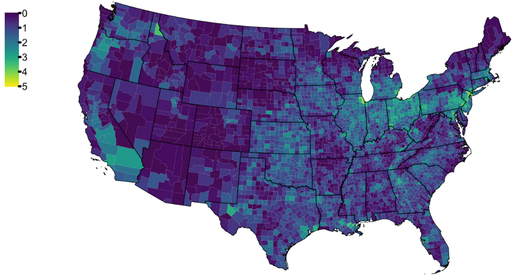ICE Environmental Hazard Scores