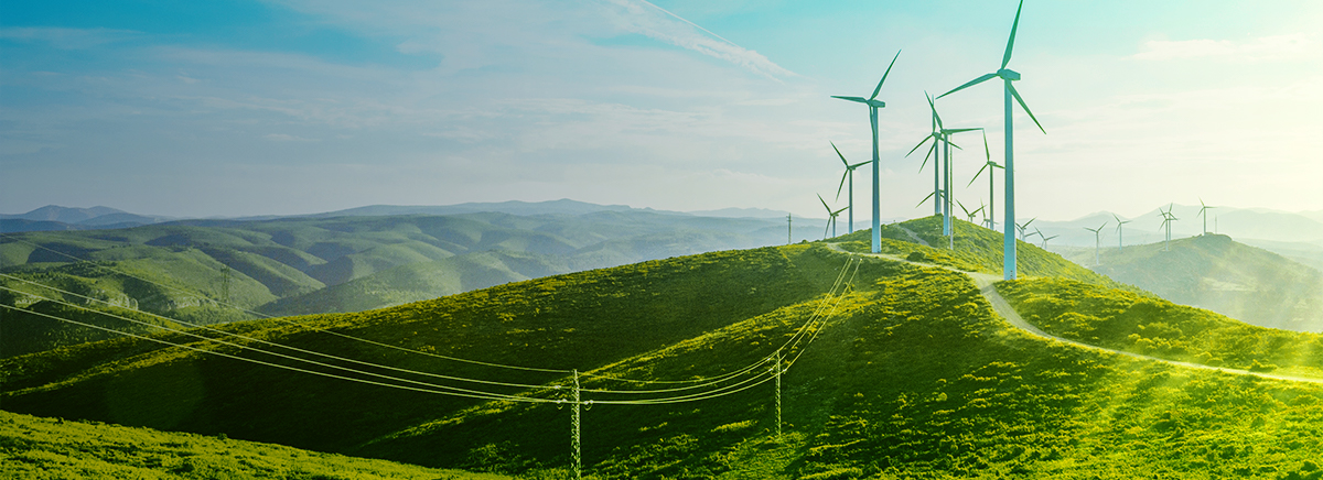 wind turbines