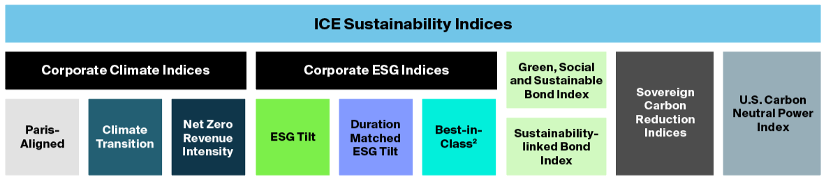 ICE Data Services Sustainability Indices