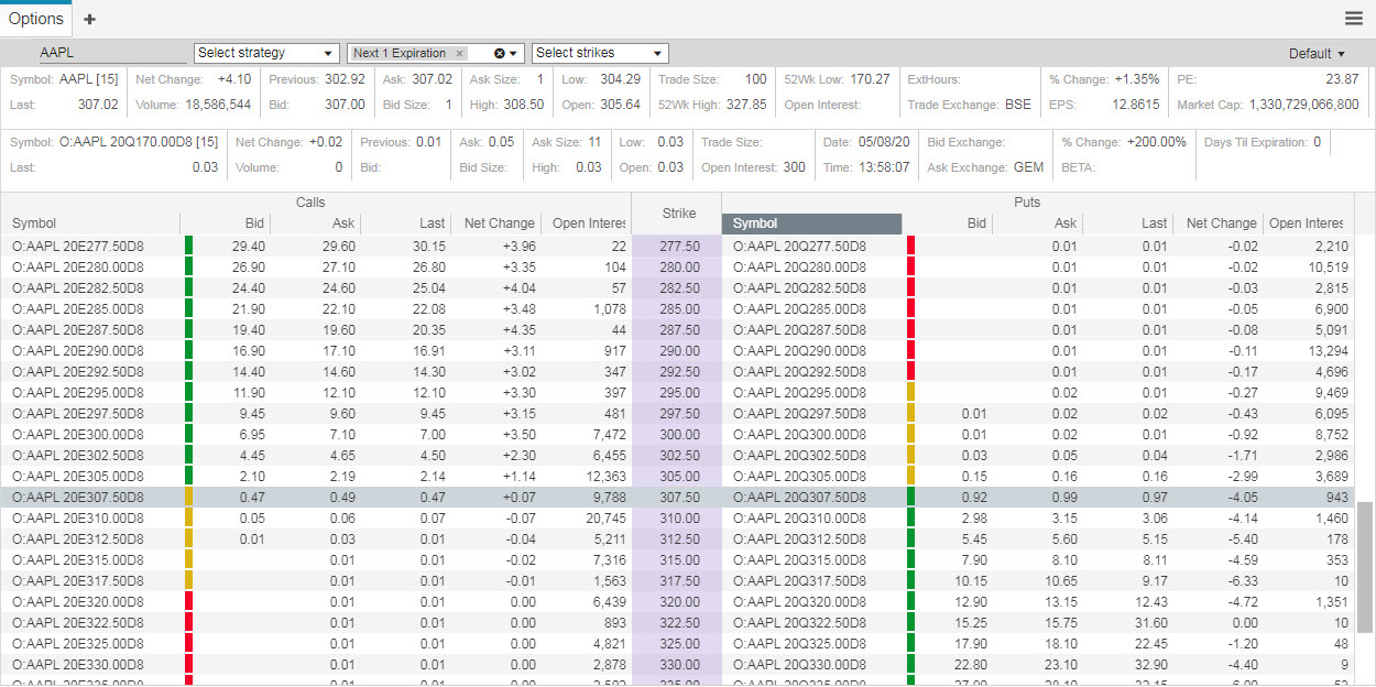 ICE Widget - Options