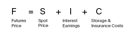 Futures Price formula